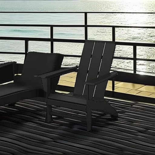 Modern HDPE Adirondack Chair