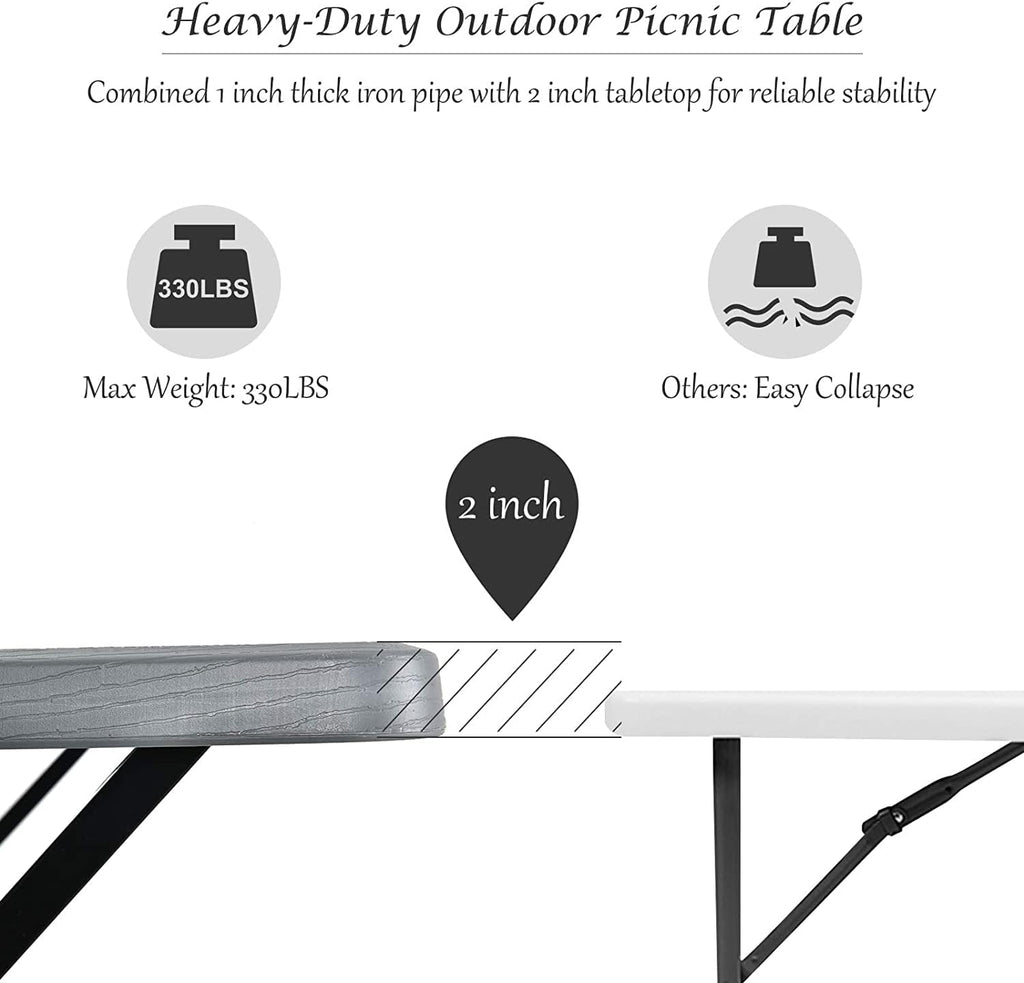 All Weather Picnic Table Set