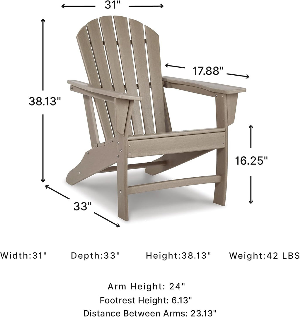 Signature Design by Ashley HDPE Adirondack Chair