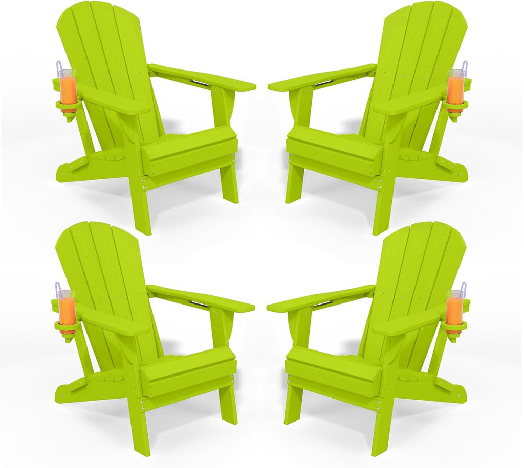 Folding Adirondack Chairs With Cup Holders