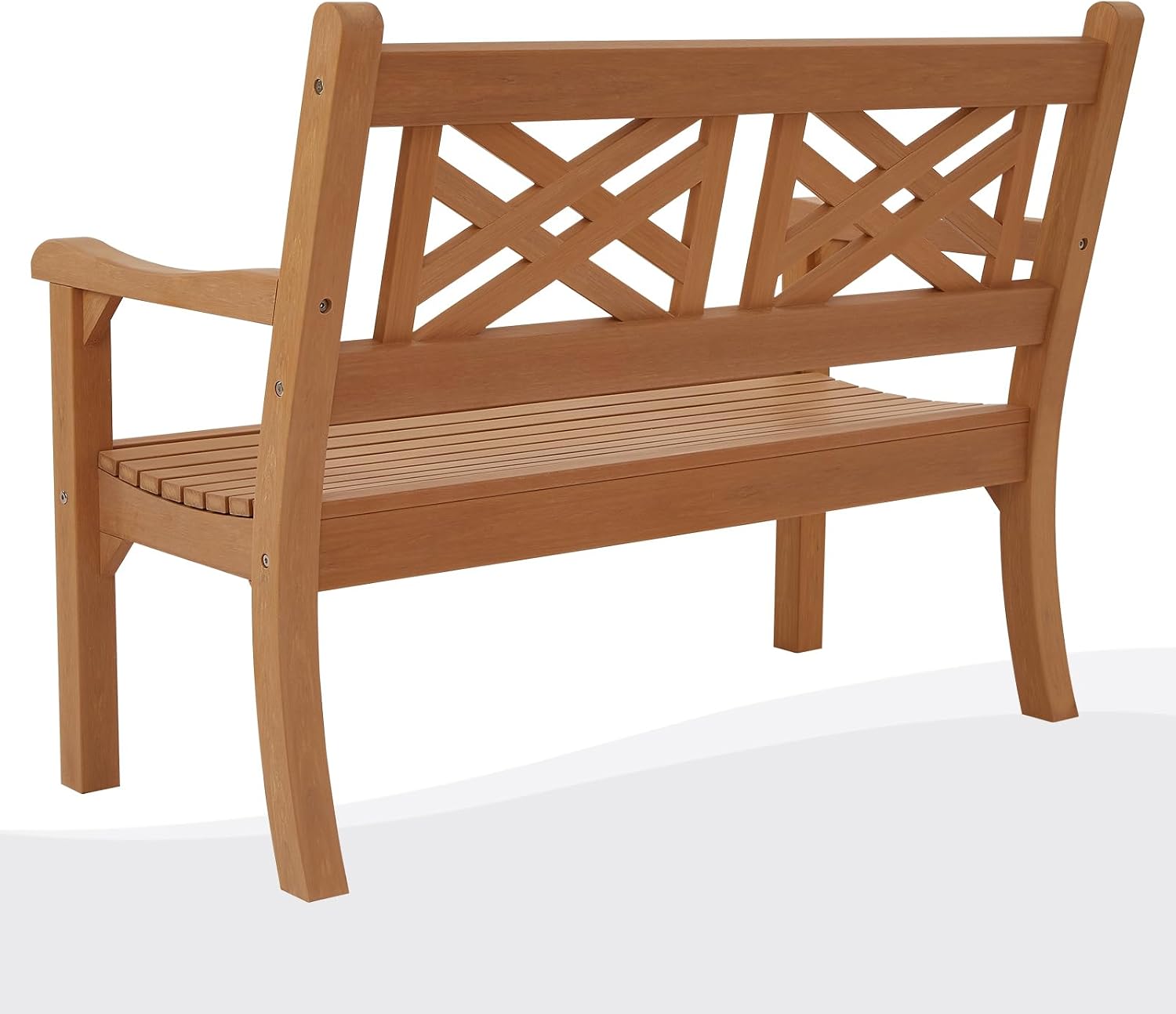 49" 2-Seater Poly Lumber Garden Bench