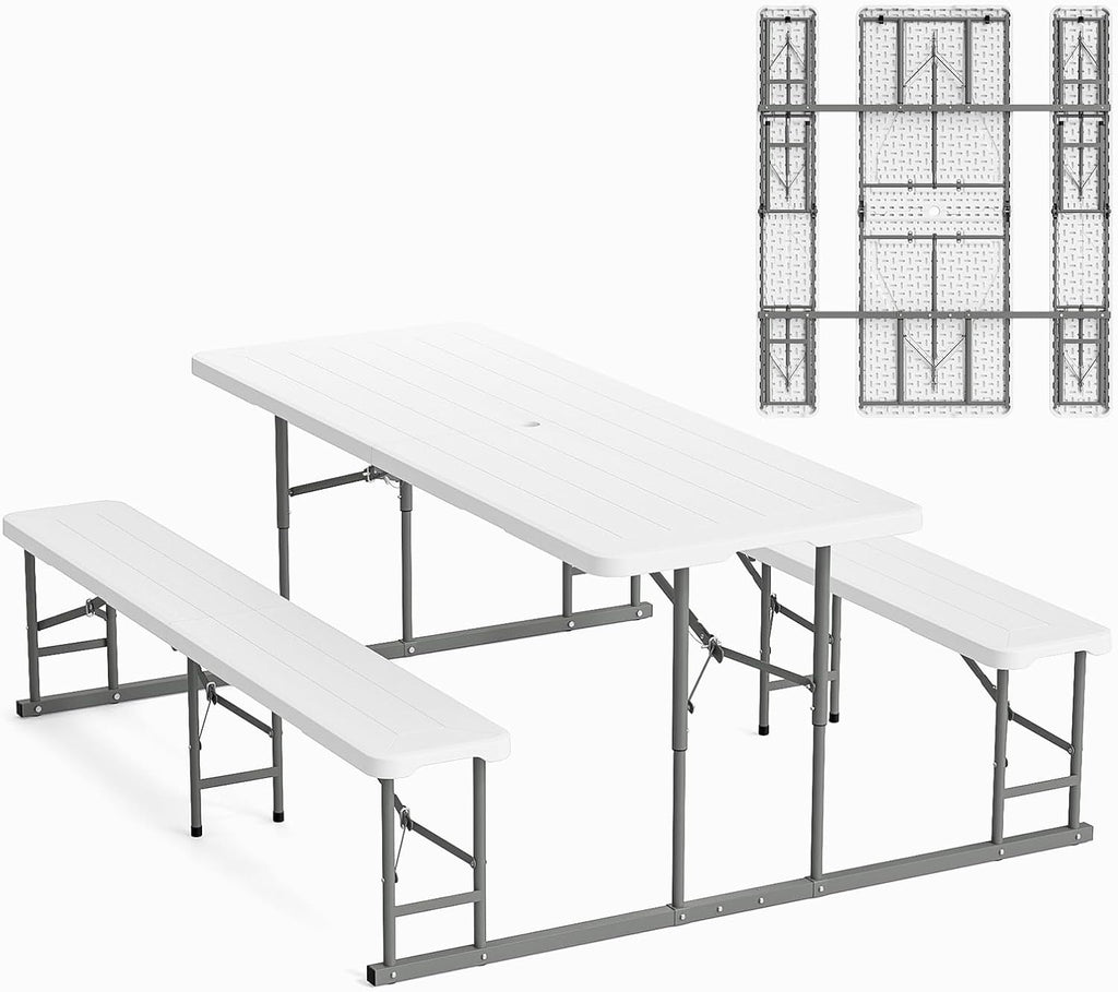 Foldable Picnic Table Set