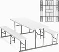 Foldable Picnic Table Set