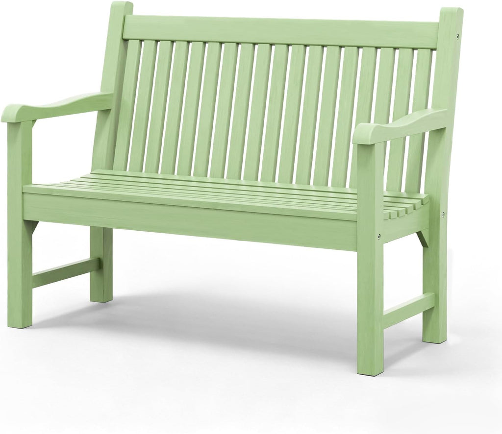 2-Seater Poly Lumber Garden Bench