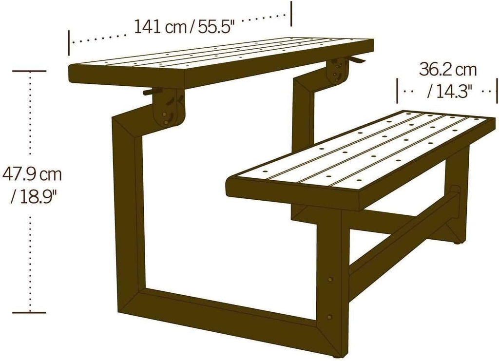 Convertible Picnic Table Bench