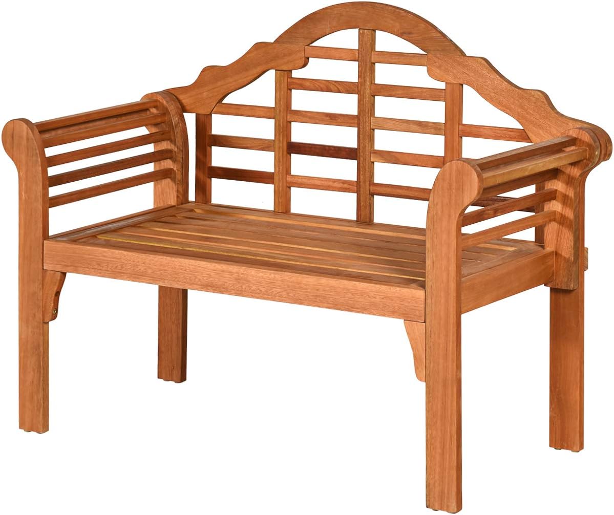 Eucalyptus Wood Foldable Bench