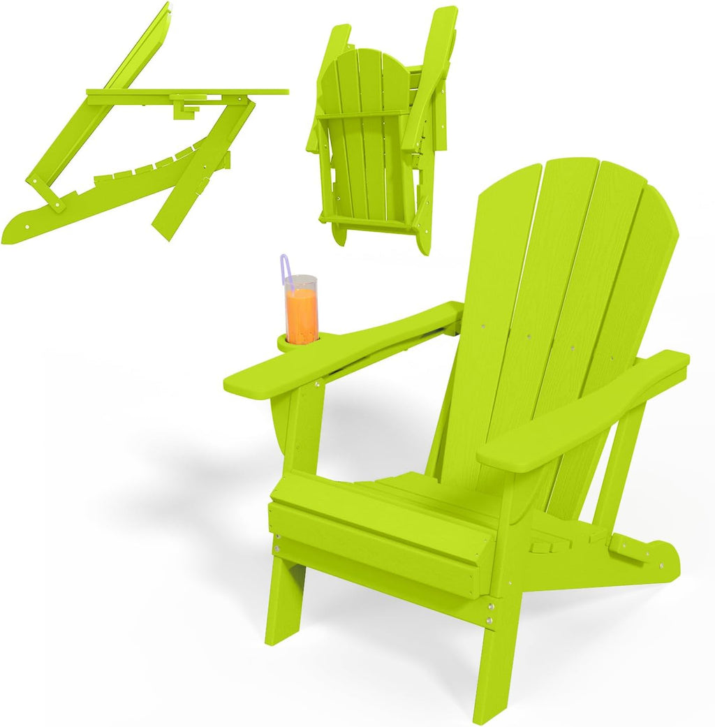 Folding Adirondack Chairs With Cup Holders