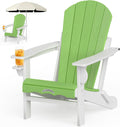Folding Adirondack Chair With Cup Holder