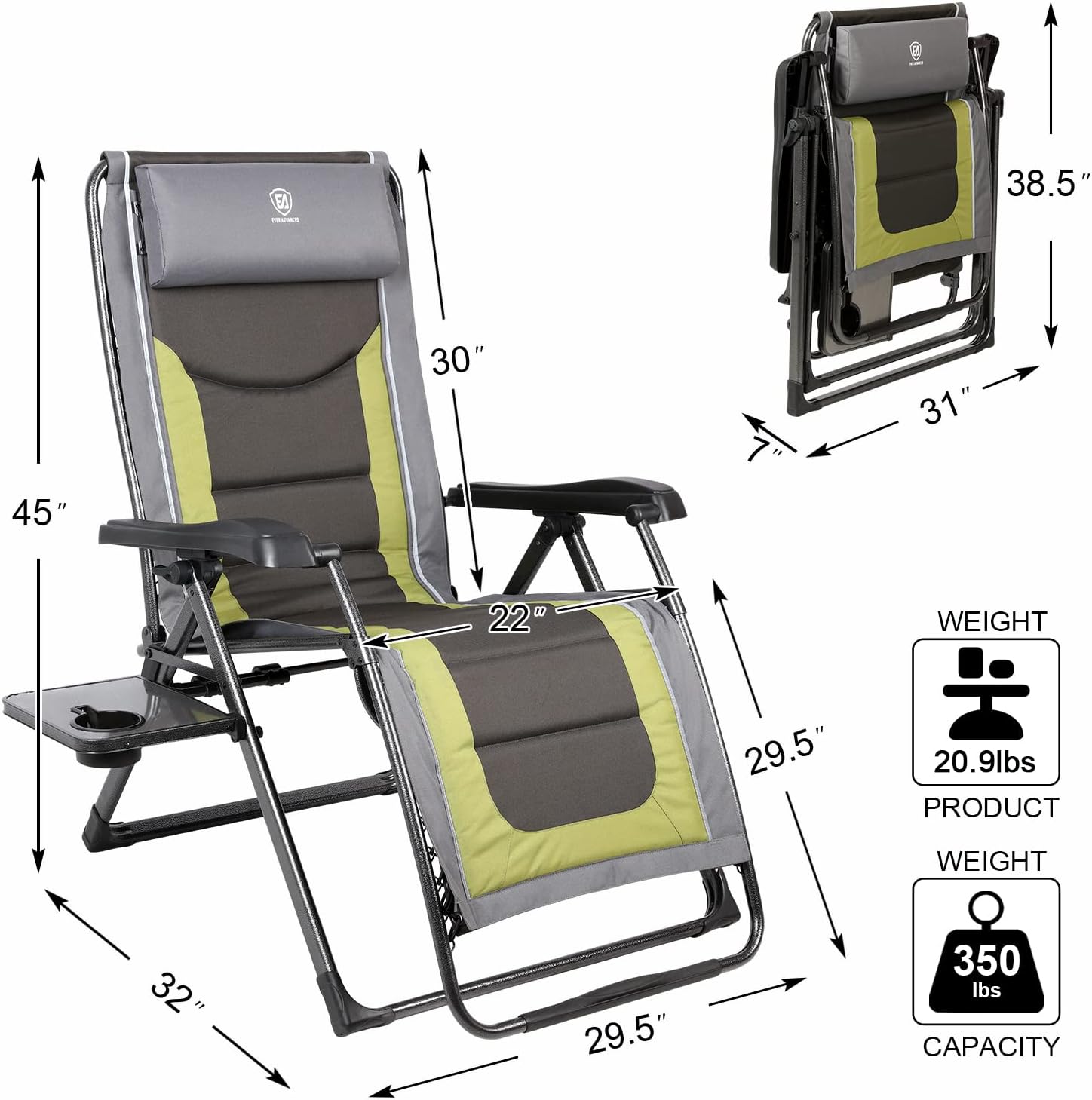 XL Zero Gravity Chair