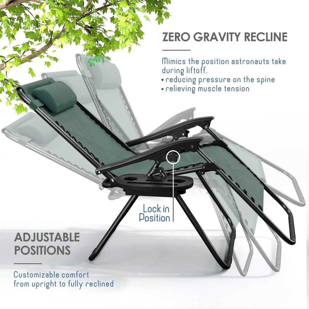 Nestl Single Zero Gravity Lounge Chair