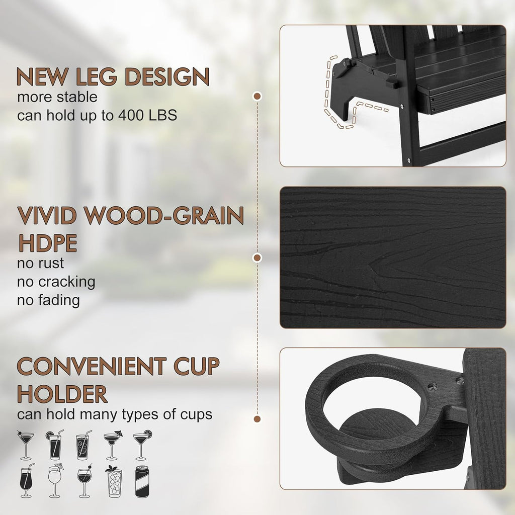 Folding Adirondack Chairs With Cup Holders