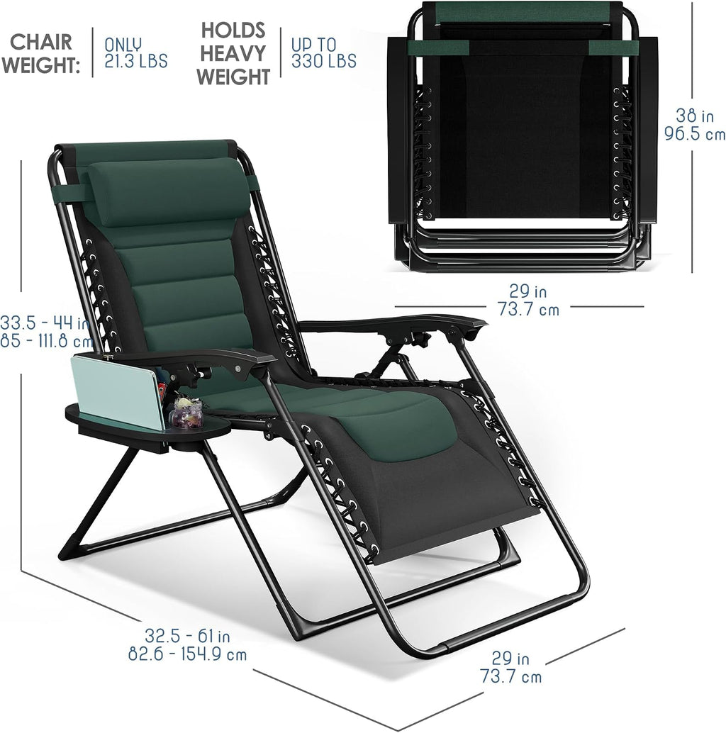 Nestl Padded Zero Gravity Chair