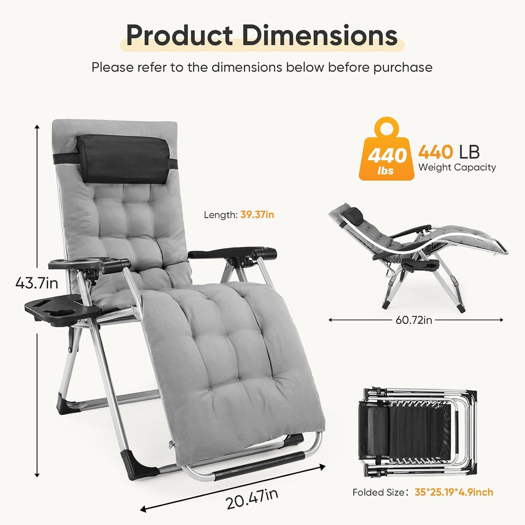 Foldable Zero Gravity Chair