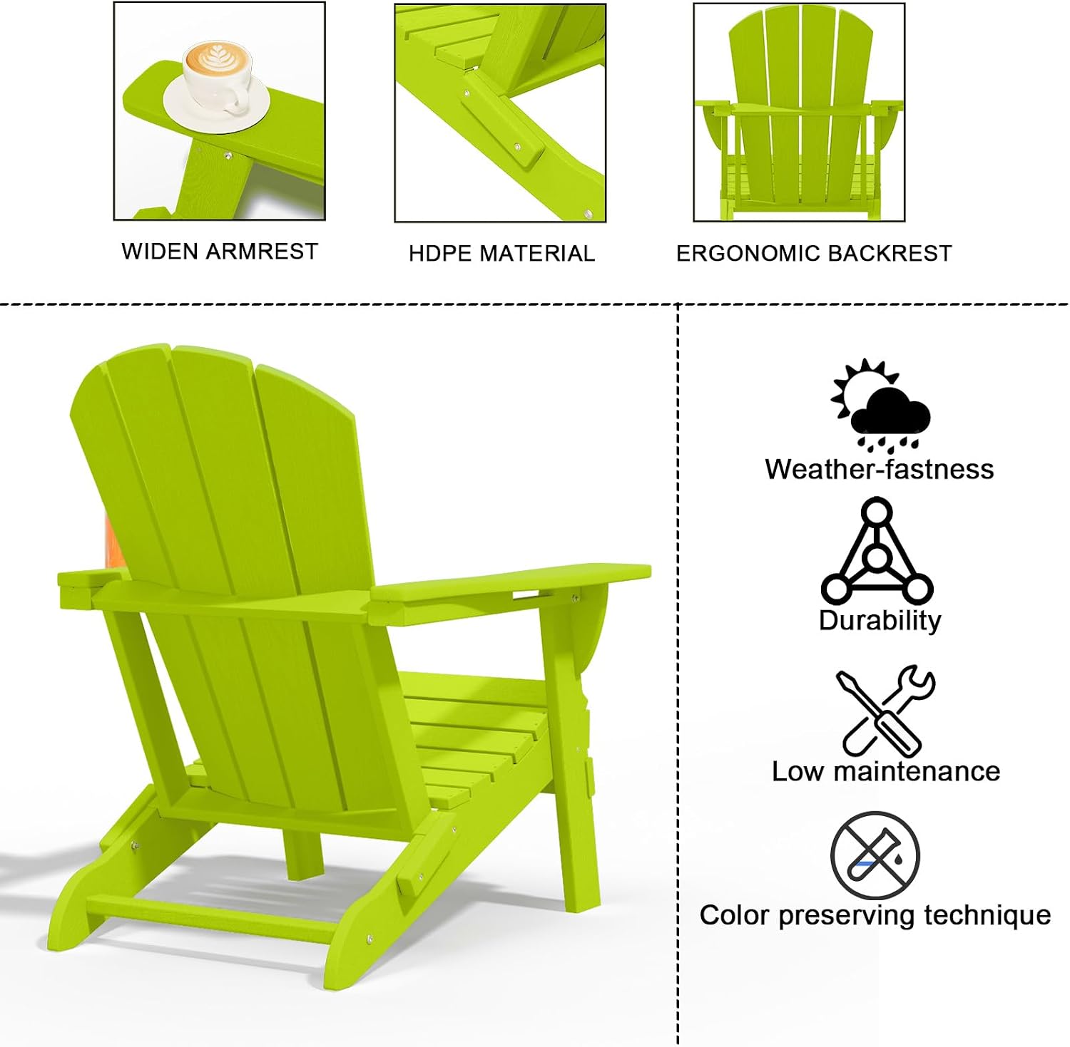 Folding Adirondack Chairs With Cup Holders