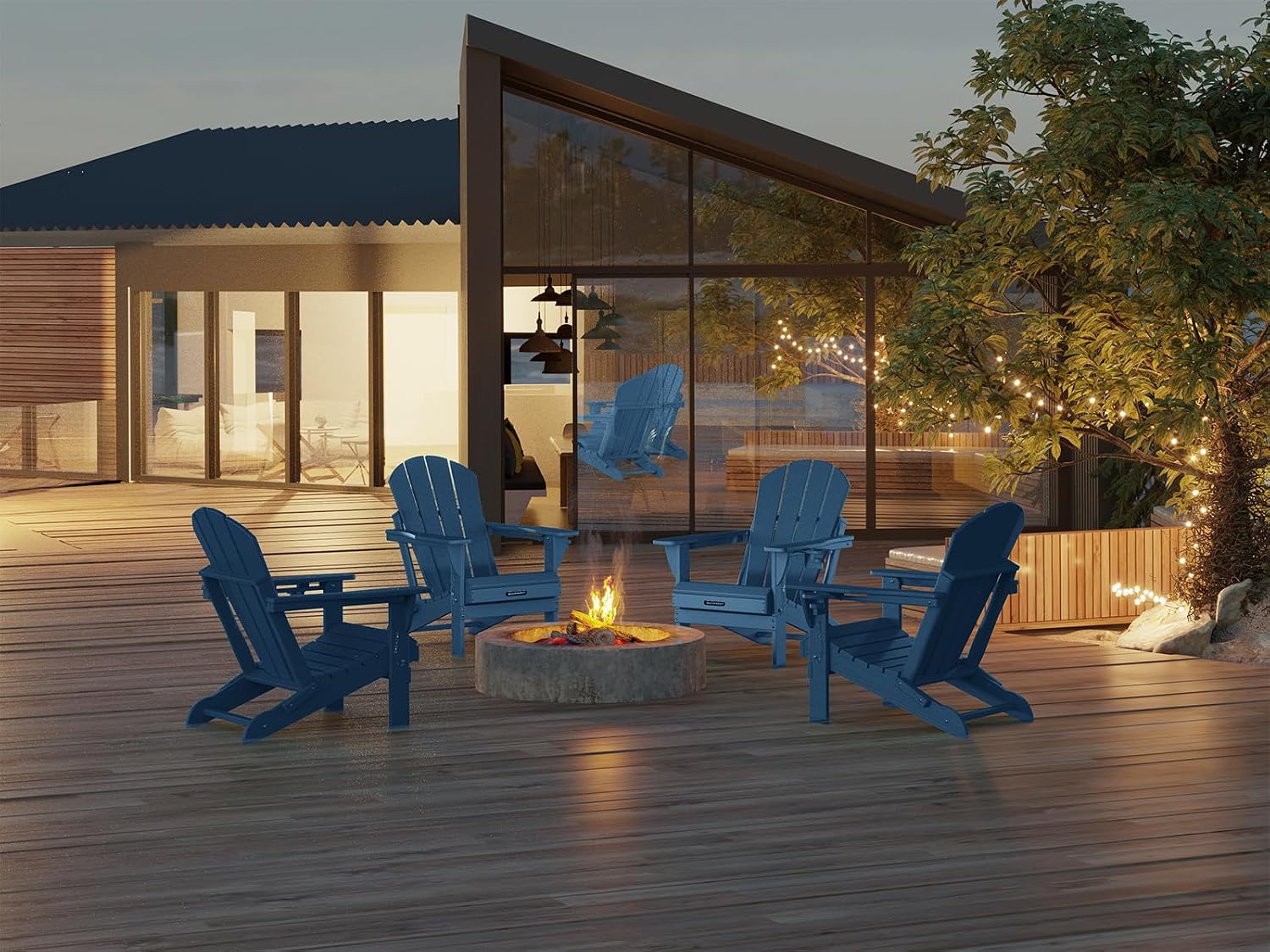 Folding Adirondack Chair