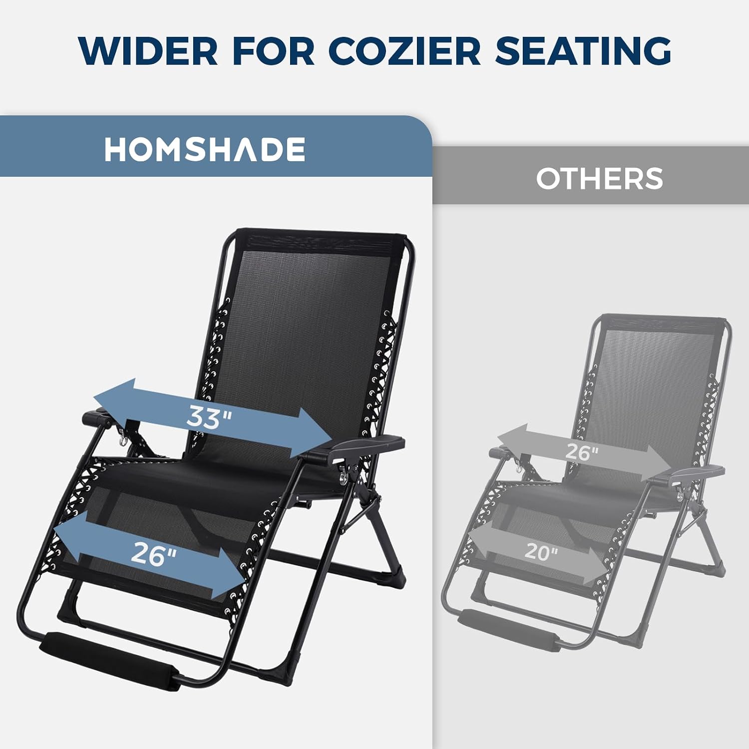 XXL Zero Gravity Lounge Chair
