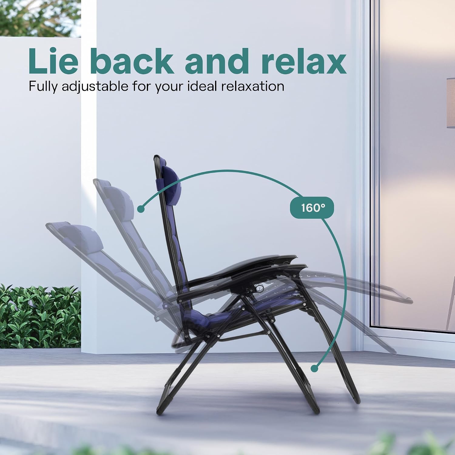 Foldable Zero Gravity Lounge Chair