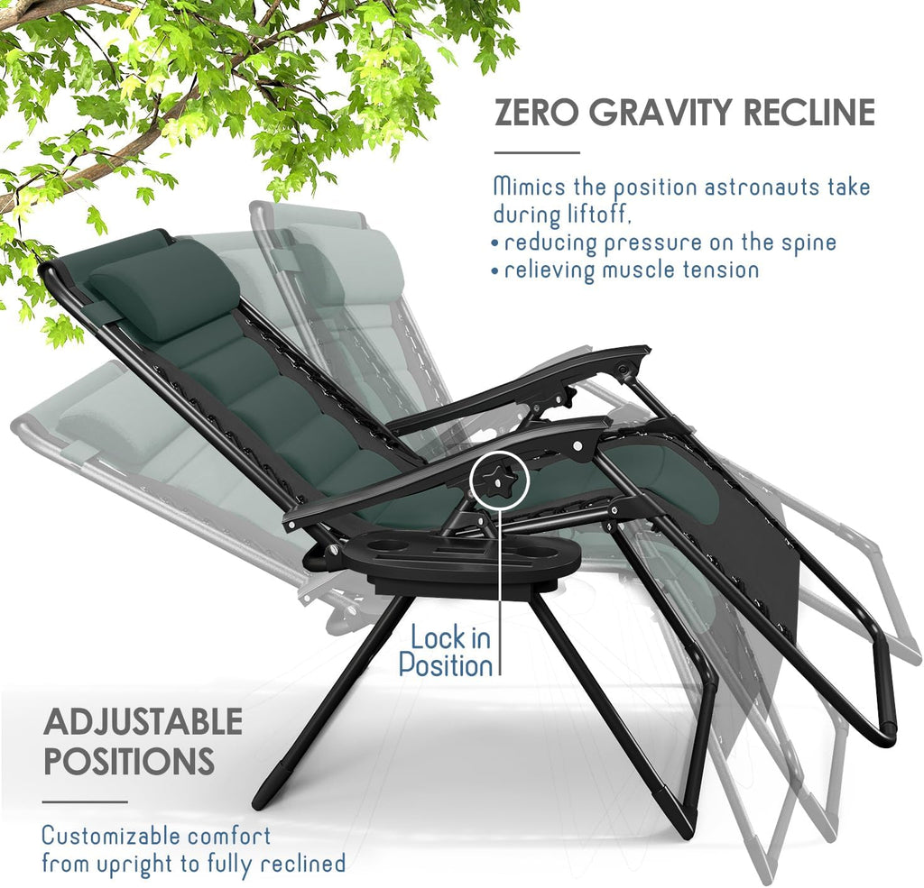 Nestl Padded Zero Gravity Chair