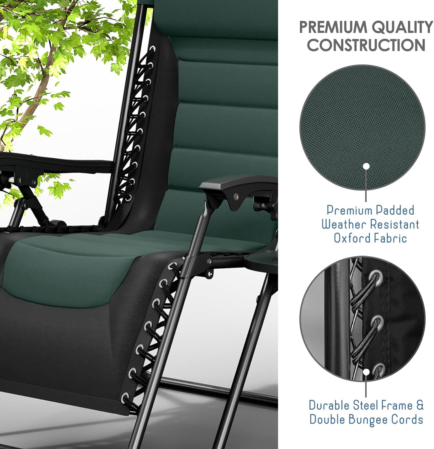 Nestl Padded Zero Gravity Chair