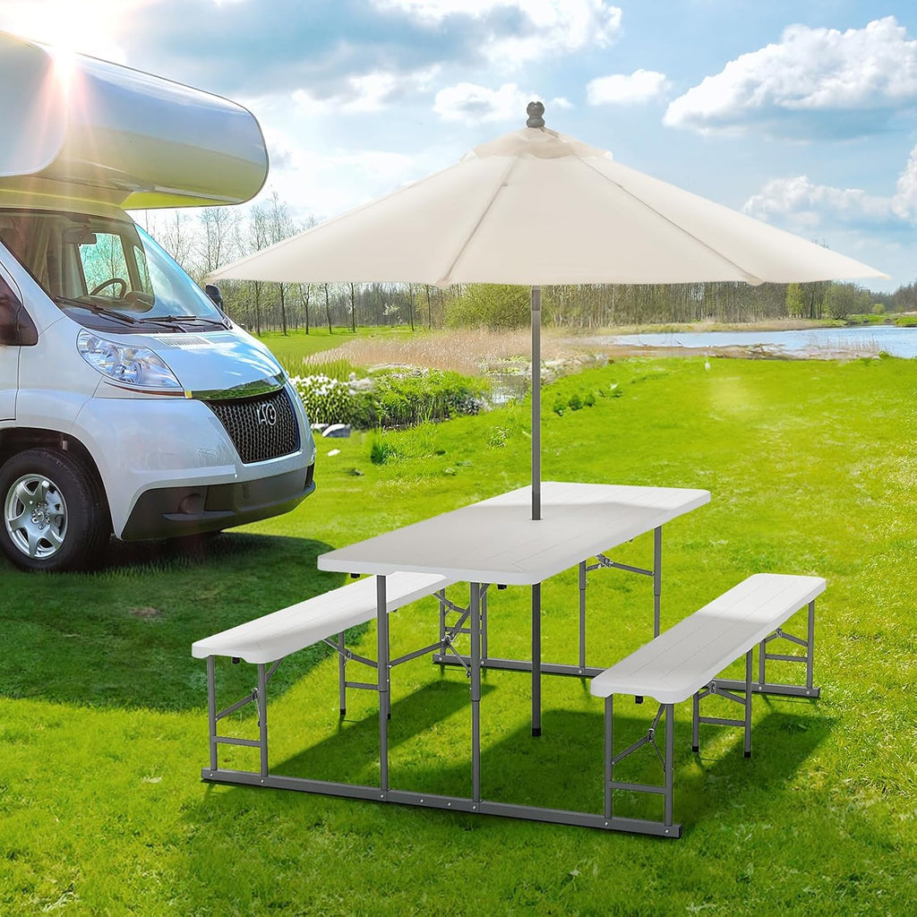 Foldable Picnic Table Set