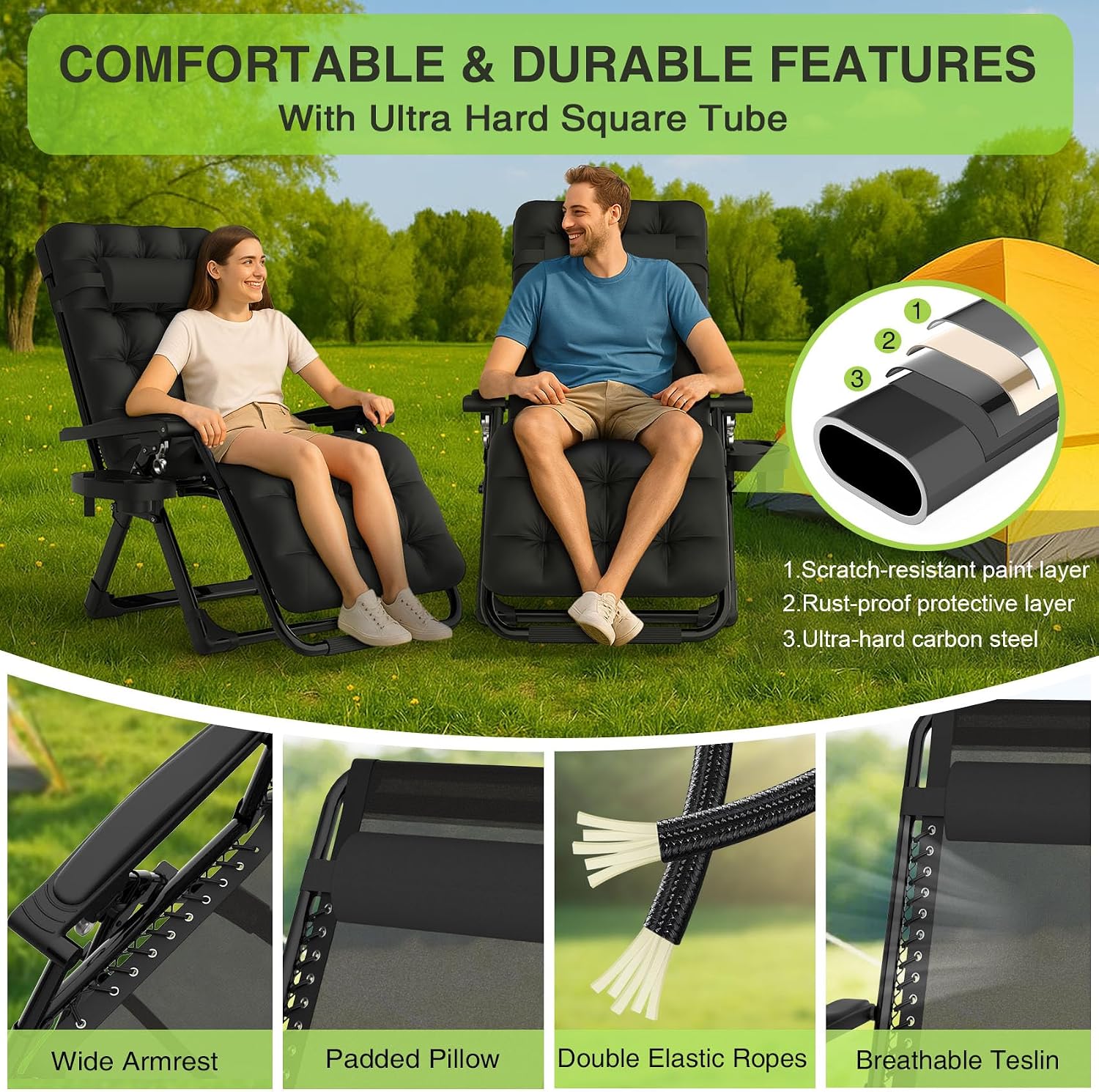 Suteck Foldable Zero Gravity Chair