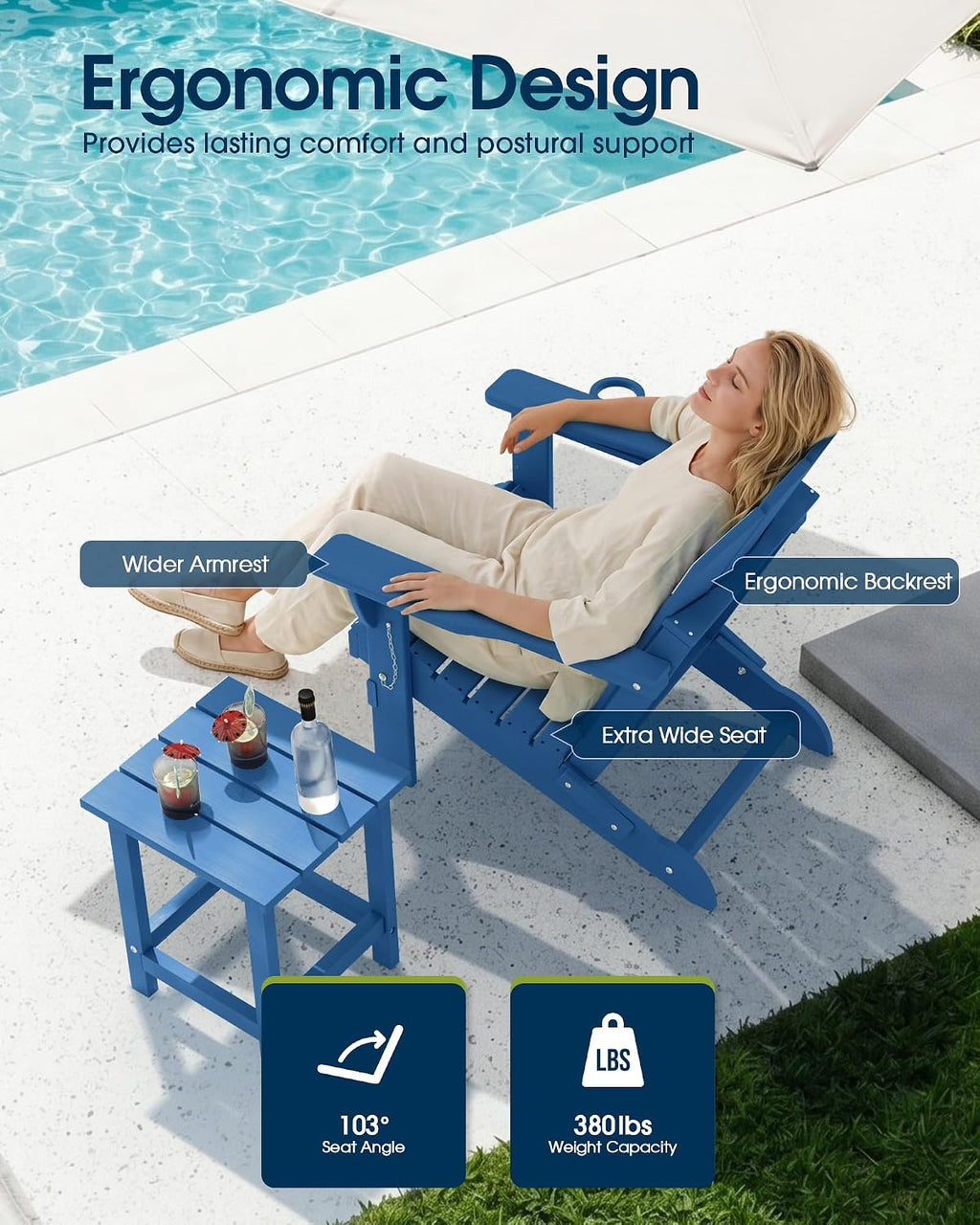 Folding Adirondack Chair