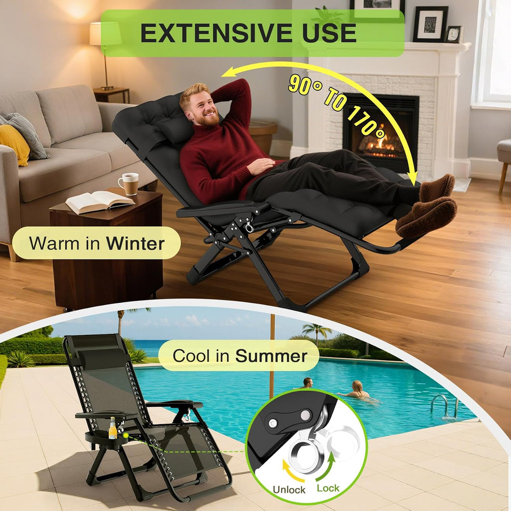 Suteck Foldable Zero Gravity Chair