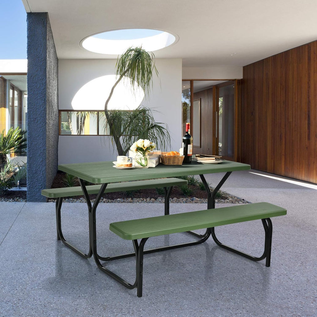 All Weather Outdoor Picnic Table