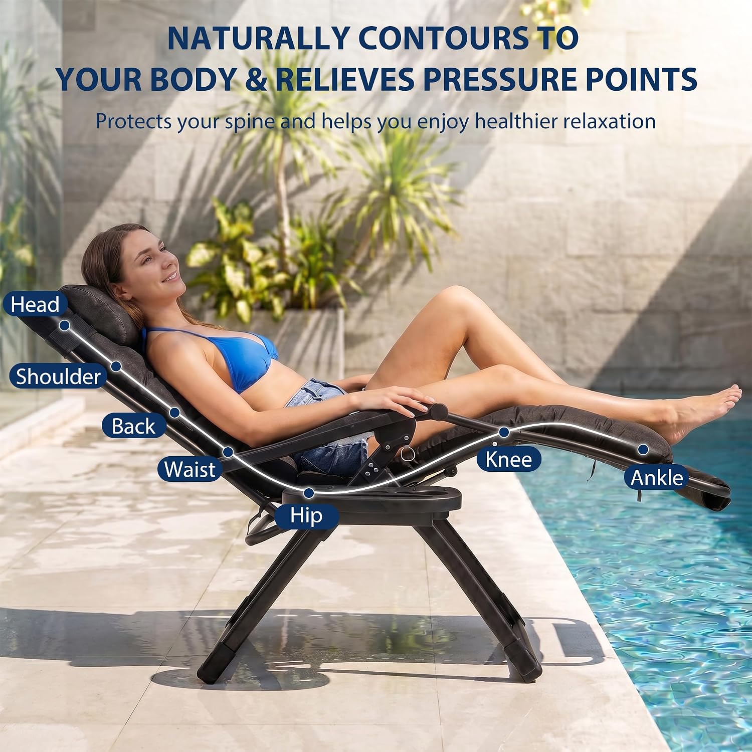 XXL Zero Gravity Lounge Chair