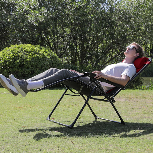 2 Padded Zero Gravity Lounge Chairs
