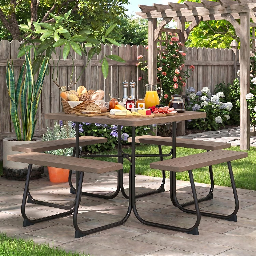 8-Seat HDPE Picnic Table