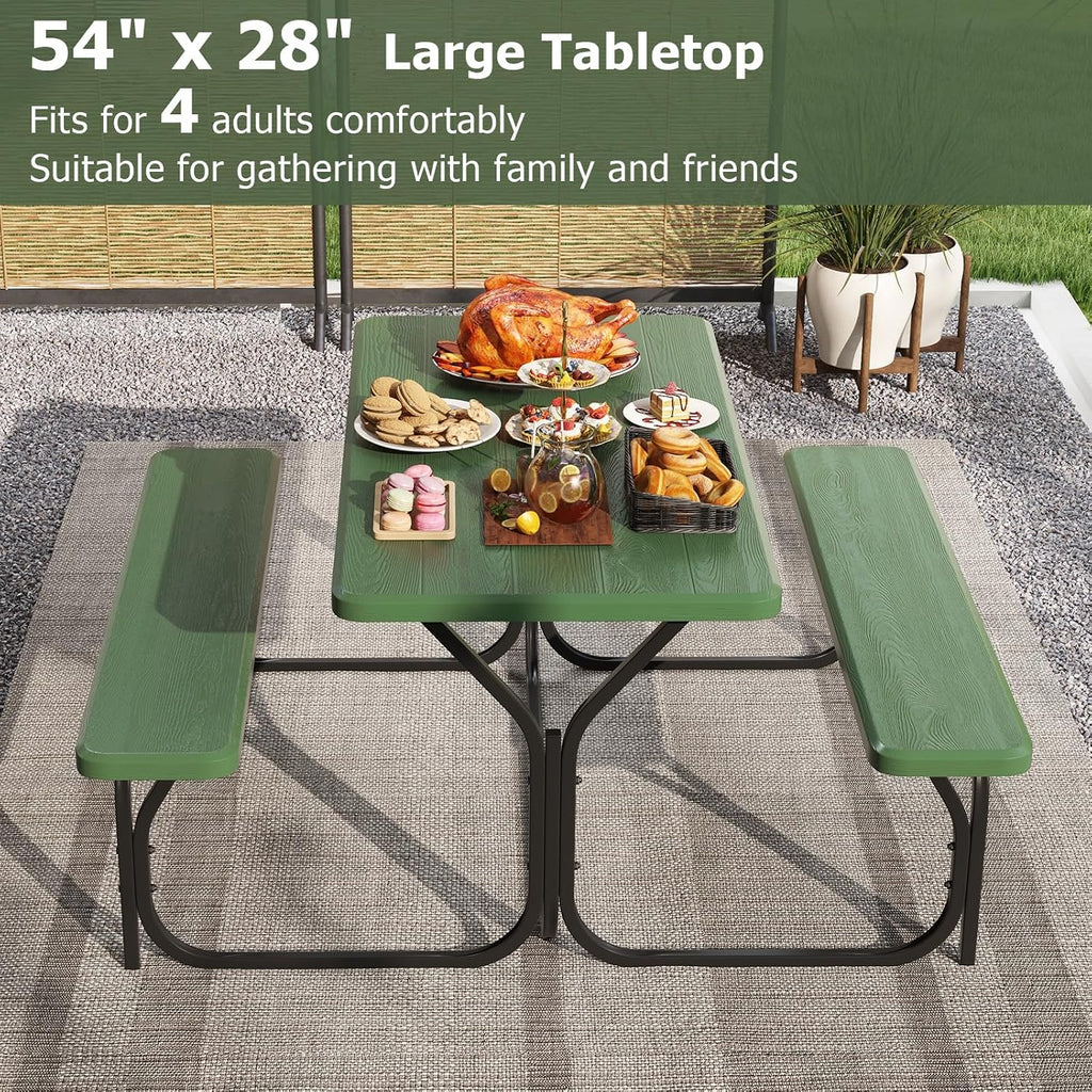 All Weather Outdoor Picnic Table